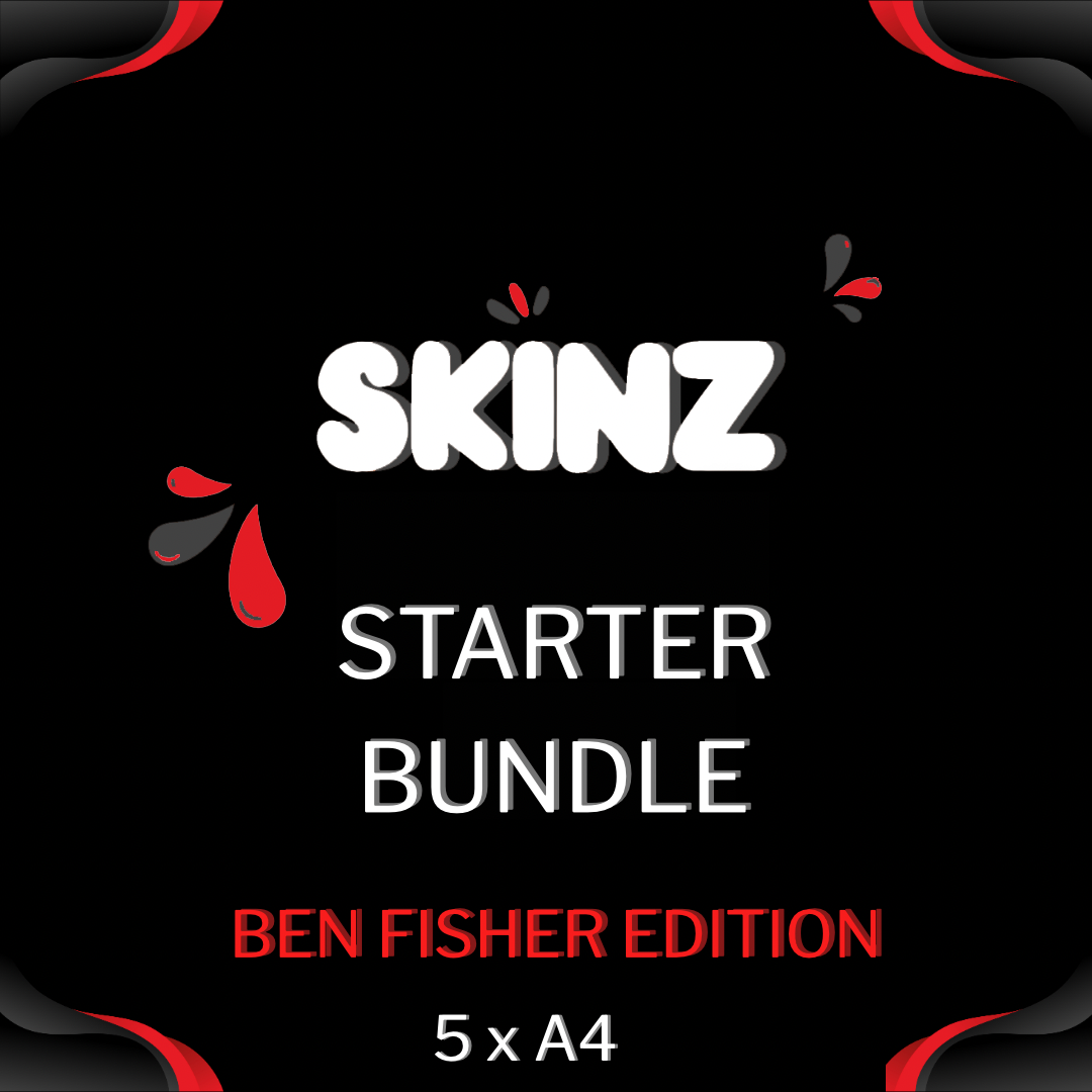 A4 - 8.27" x 11.69" - Skinz™ Ben Fisher - Pack of 5