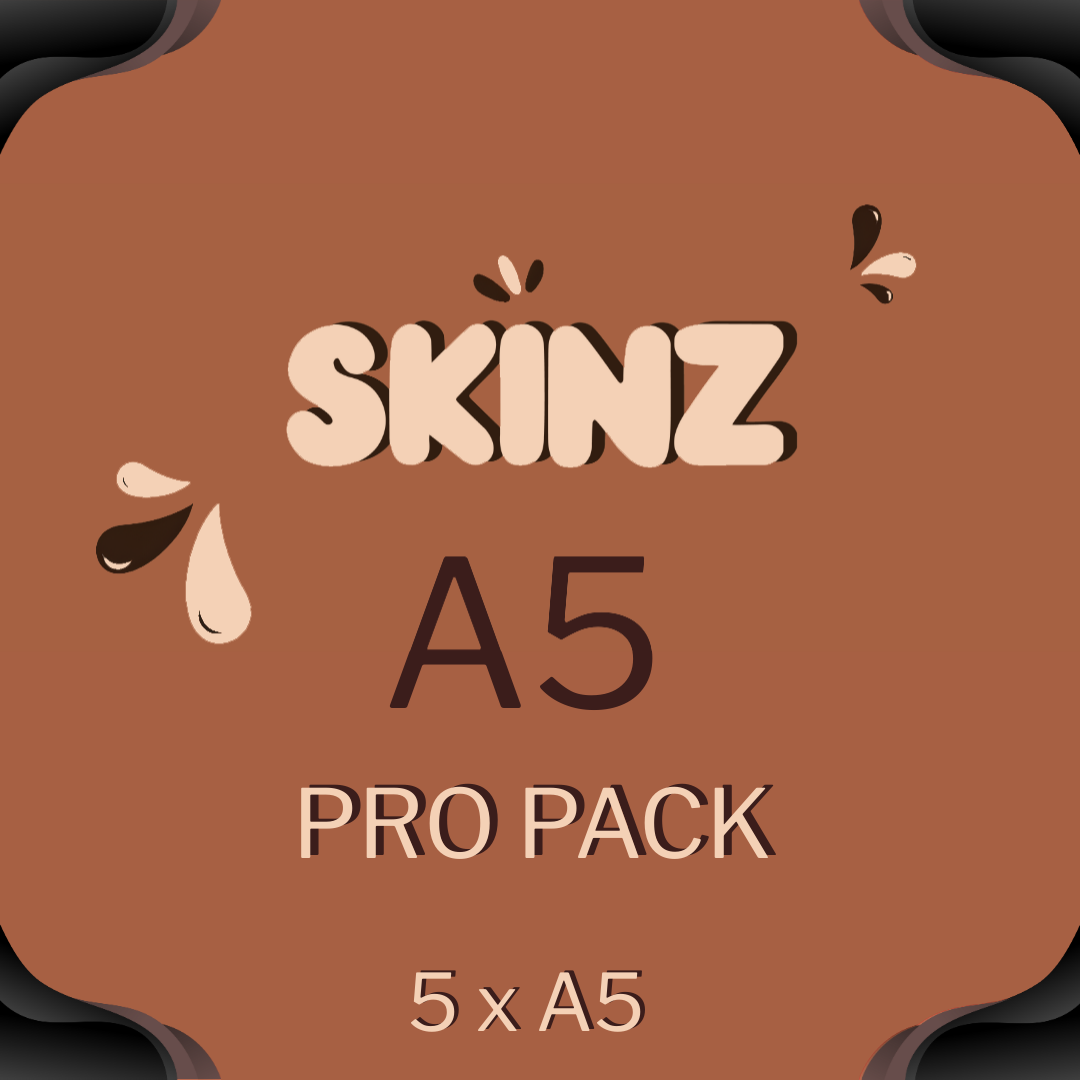 A5 "8.3 x 5.8" - Skinz™ Pro Pack - Pack of 5