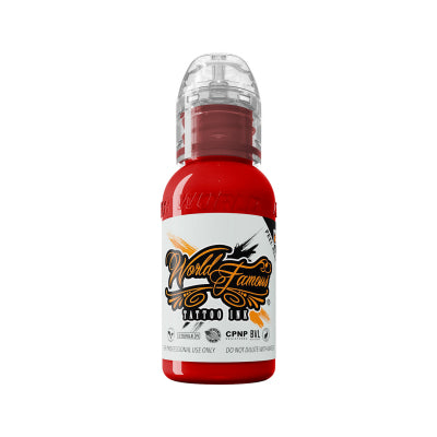 World Famous Ink - Melek Bright Red 30ml